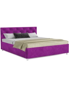 Кровать Классик 140 фиолетовый Mebel-ars