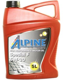 Моторное масло Special F 5W30 5л 0100182 Alpine