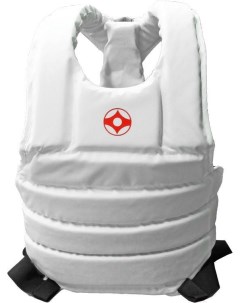Защита корпуса Кекусинкай ЗК 02 Junior белый Vimpex sport