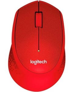 Мышь M330 Silent Plus красный Logitech