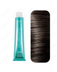Крем краска для волос Hyaluronic Acid с гиалуроновой кислотой 4 07 коричневый натуральный холодный Kapous