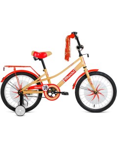 Велосипед детский AZURE 20 рама 10 5 2020 2021 бежевый красный 1BKW1C101007 Forward