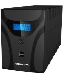 Источник бесперебойного питания Smart Power Pro II 2200 1200Вт 2200ВA черный Ippon