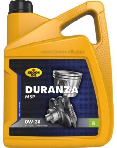 Моторное масло Duranza MSP 0W30 5л 32383 Kroon-oil