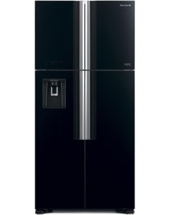Холодильник R W660PUC7X GBK Черное стекло Hitachi