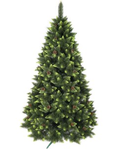 Новогодняя елка Бриллиантовая кончики зеленые 180 см в пленке EGZ180F PVC Miamar