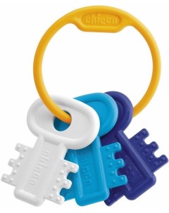 Прорезыватель для зубов Baby Classic Ключи на кольце 340628027 голубой 00063216200000 Chicco