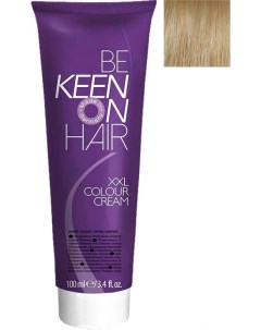 Крем краска для волос Colour Cream 10 7 ультра светлый блонд коричневый Keen
