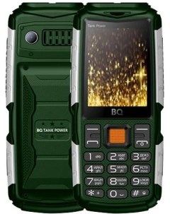 Мобильный телефон Tank Power 2430 зеленый серебристый Bq