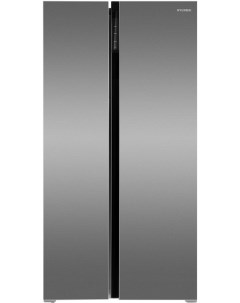 Холодильник CS6503FV Нержавеющая сталь Hyundai