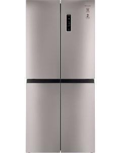 Холодильник WCD 486 NFX Нержавеющая сталь 423160 Weissgauff