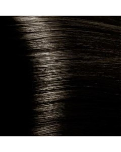 Крем краска для волос Studio Professional с женьшенем и рисовыми протеинами 4 1 пепельно коричневый Kapous