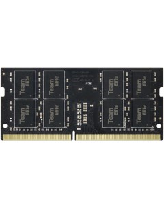 Оперативная память 8GB PC 19200 DDR4 2666 Elite SODIMM TED48G2666C19 S01 Team