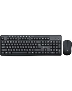 Комплект клавиатура мышь 225M черный Oklick