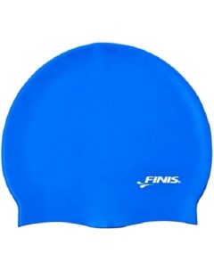 Шапочка для плавания 3 25 002 103 Silicone Cap Blue Finis