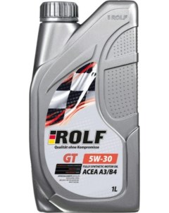 Моторное масло GT SAE 5W 30 API SN CF 1л 322619 Rolf