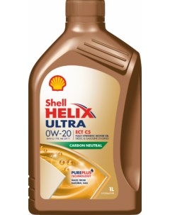 Моторное масло Helix Ultra ECT C5 0W 20 1л 550056346 Shell