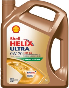 Моторное масло Helix Ultra ECT C5 0W 20 5л 550056348 Shell