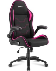 Игровое кресло Elbrus 1 черный розовый Sharkoon