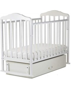 Детская кроватка Берёзка New белый 126001 Скв-компани