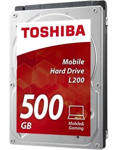 Жесткий диск L200 Slim 500GB HDWK105UZSVA Toshiba