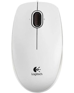 Мышь B100 Optical USB Mouse 910 003360 White Logitech