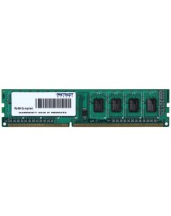 Оперативная память Signature 4GB DDR3 PC3 12800 PSD34G160081 Patriot