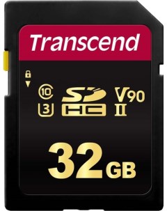 Карта памяти SD 32GB SDHC Class 10 UHS II U3 TS32GSDC700S Transcend