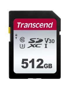 Карта памяти 512GB UHS I U3 SD TS512GSDC300S Transcend