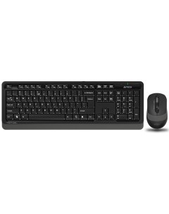 Комплект клавиатура мышь Fstyler FG1010 черный серый FG1010 GREY A4tech