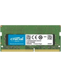 Оперативная память 32GB Single DDR4 3200MHz SODIMM CT32G4SFD832A Crucial