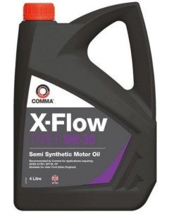 Моторное масло X FLOW TYPE F 5W30 4л XFF4L Comma