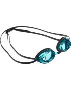 Очки для плавания SF 0395 Спорт черные цвет линзы голубой Bradex