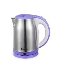 Чайник электр SA-2147P (1.8) нерж+фиолет д Сакура