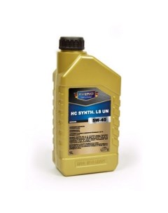 Синтетическое моторное масло HC SYNTH 5W 40 LS UN 1 л Aveno