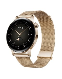 Смарт часы model MIL B19 Elegant Gold Stainless Steel Case Gold Milanese Strap Huawei