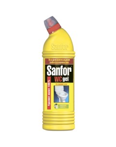 Средство для сантехники WC Лимонная свежесть 750 г Sanfor