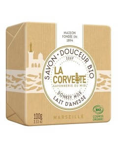 Мыло органическое для лица и тела Молоко Ослицы La corvette