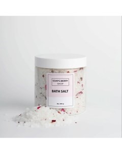 Ароматизированная соль с лепестками розы 500 Soapberryshop