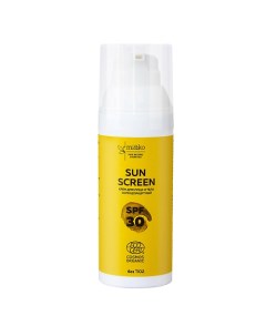 Крем для лица и тела солнцезащитный Sun Screen SPF30 50 Mi&ko