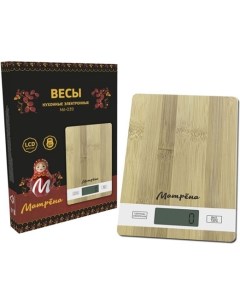 Кухонные весы МА 039 бамбук 007160 Матрена