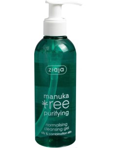 Гель для умывания Manuka Tree нормализирующий для жирной и комбинированной кожи 200мл Ziaja
