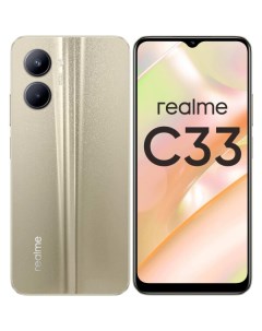 Смартфон C33 4 64GB NFC Sandy Gold RMX3624 Realme