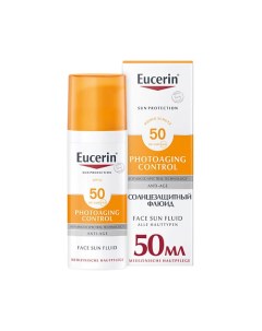 Солнцезащитный флюид для лица Photoaging Control SPF 50 Eucerin