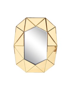 Kfg132 зеркало в золотой зеркальной раме 63 3 81см золотой Garda decor