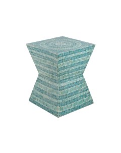 Столик приставной голубой 35 0x45 0x35 0 см Glasar
