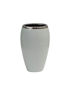 18h2373m ser ваза керамическая серая d15 24см серый Garda decor