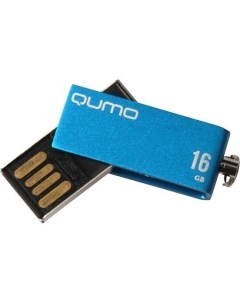 Usb flash 2 0 16GB Fold QM16GUD FLD Blue Qumo