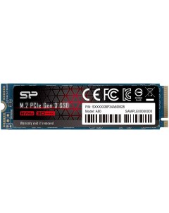 SSD диск 2 0TB A80 SP002TBP34A80M28 Silicon power