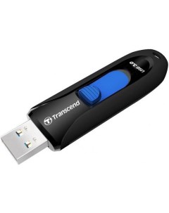USB Flash 256Gb 790 USB3 0 черный синий Transcend